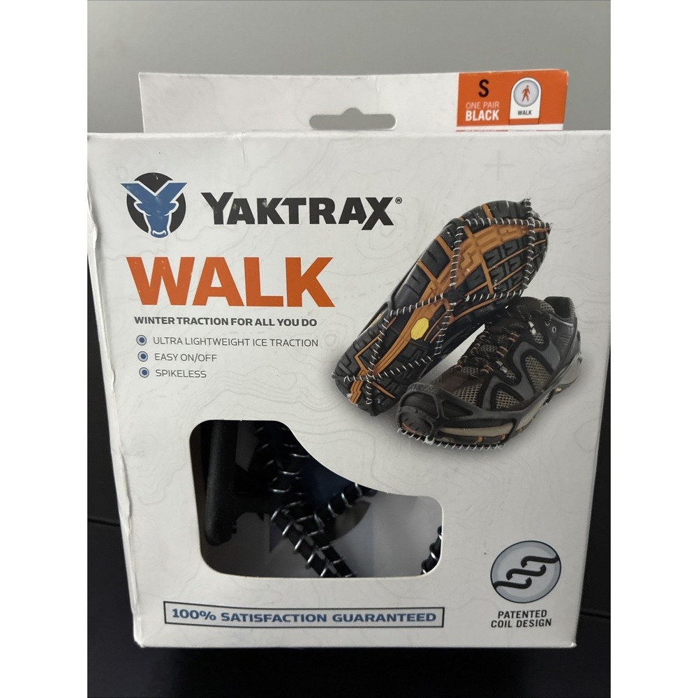 Yaktrax Walk Winter Ice Traction Device,  Size Small, Brand New, Never Used